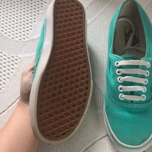 Vans Shoes - Turquoise Vans Vans Shoes - Turquoise Vans